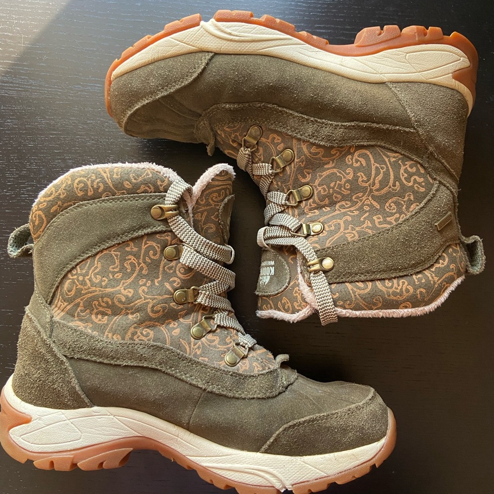 Kodiak Olive Waterproof and Insulated Winter Boots